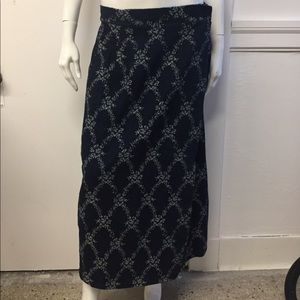 Vintage Denim Wrap Skirt Size Large